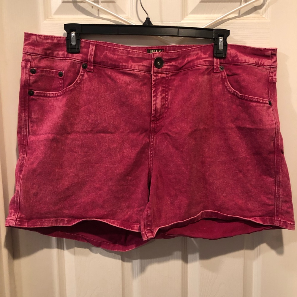 Torrid Pink Shorts Plus Size